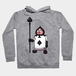 Spade Card Soldier From Wonderland Story Hoodie